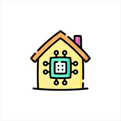 house icon on white background