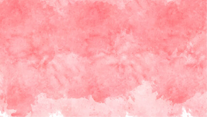 Abstract pink watercolor background.Hand painted watercolor. vector