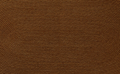 jute rope mat or burlap rug background design element