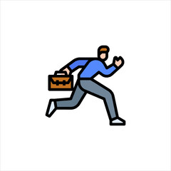 businessman with briefcase