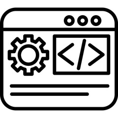 Web Development Icon