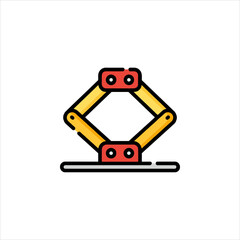 traffic sign on a white background