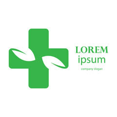 hospital and health clinic logo design