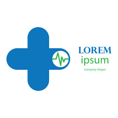 hospital and health clinic logo design