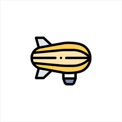 vector illustration of an airplane