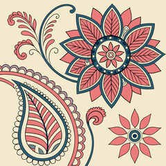 pattern with flowers