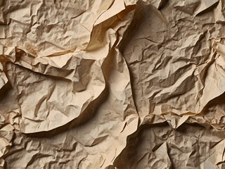 Fototapeta premium Realistic Crumpled Paper Texture Background