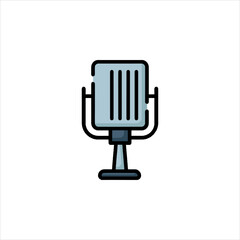 vector microphone icon