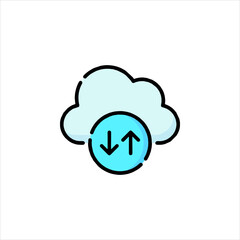 cloud computing icon