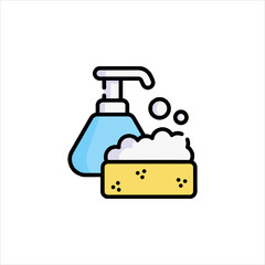 vector illustration of a faucet