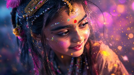 Colorful Celebrations of Happy Holi Festival