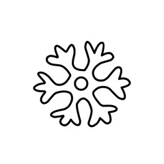 Obraz premium Line Xmas icons collection