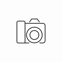 Camera photography icon vector sign