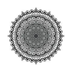Hand-Drawn New stylish ethnic, ornamental, tribal, healing,flower Mandala Art Intricate Designs for Mindfulness & Creativity