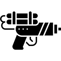 Water Gun icon single vector illustration