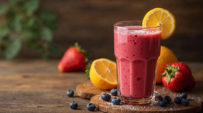 Blueberry smoothie