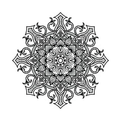 Hand-Drawn New stylish ethnic, ornamental, tribal, healing,flower Mandala Art Intricate Designs for Mindfulness & Creativity