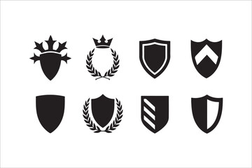 Obraz premium Elegant Heraldic Shield Emblems