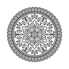Hand-Drawn New stylish ethnic, ornamental, tribal, healing,flower Mandala Art Intricate Designs for Mindfulness & Creativity