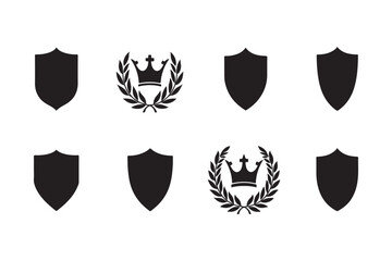 Fototapeta premium Elegant Heraldic Shield Emblems