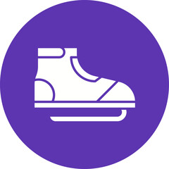 Skate icon single vector illustration