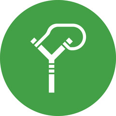 Slingshot icon single vector illustration