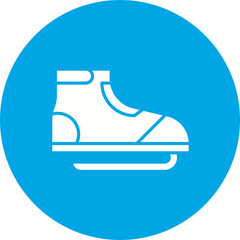 Skate icon single vector illustration