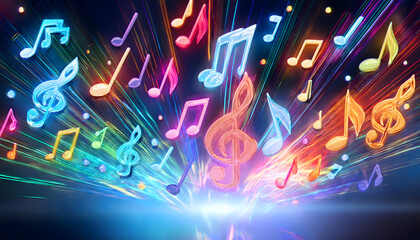 音符のホログラム