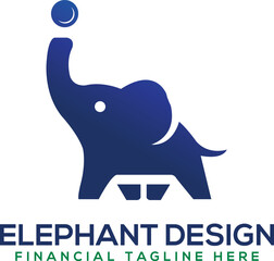 elephant logo, wildlife logo, animal logo, safari logo, jungle logo design for your business