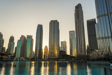 City centre in Dubai, UAE