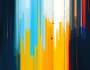 Obraz premium abstract glitch background
