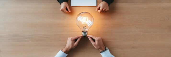 Collaborative Innovation Hub Diverse Team Sparks Ideas with Eco-friendly Textures and Vibrant Designs - Modern Business Synergy and Creative Strategy