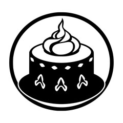 A delectable chocolate cake, adorned with creamy frosting and intricate details, perfect for any special occasion. Indulge in its rich, sweet flavor and celebrate life's moments.