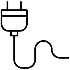 Adapter Line Icon Style