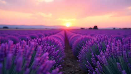 Fototapeta premium lavender field in provence france