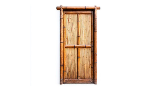 Minimalist Wooden Sliding Door with Natural Texture and Simple Design