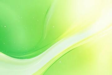 Obraz premium Ethereal neon green abstract waves digital art vibrant background modern aesthetic high-contrast design