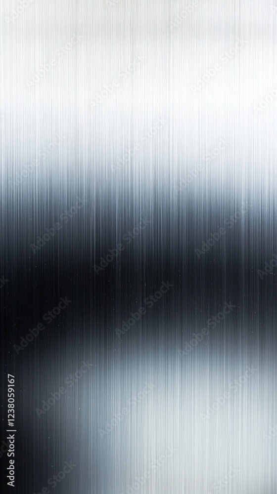 Poster a polished stainless steel surface glimmers softly under ambient light, creating a mesmerizing patte