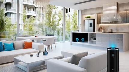 Seamless Smart Home Experience: Integrating Technology for Comfort and Convenience.