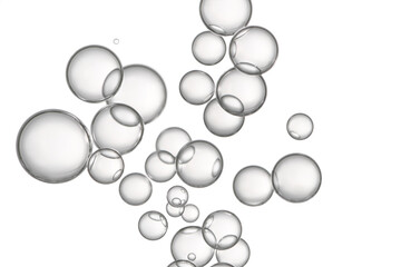 Light grey bubbles