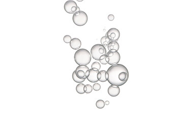 Isolated foam bubbles