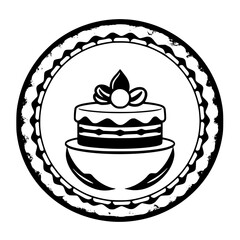 A delectable layered cake, a delightful dessert, perfect for any celebration. This image showcases a delicious pastry, ideal for satisfying your sweet tooth.