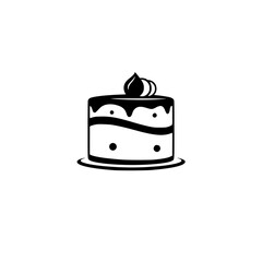 A delectable cake, perfect for any celebration.  Rich chocolate frosting, creamy layers, and a delicate swirl. Indulge in sweetness!