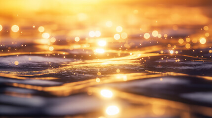 gold light background