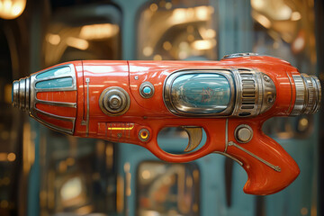 Retro Rocket Blaster A Whimsical Journey Through Imagination with Classic Ray Gun Toys for Endless Play and Nostalgic Adventures