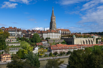 City Skyline of Bern in Switzerland