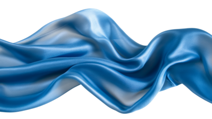 Smooth elegant blue silk or satin luxury cloth fabric texture, background design