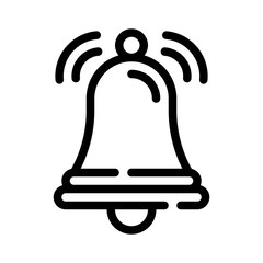bell line icon