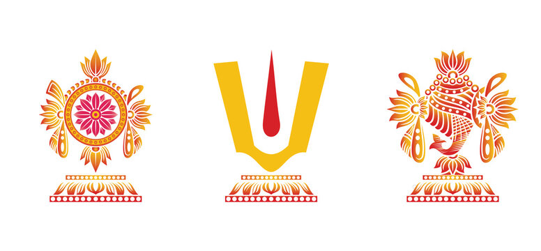 Balaji ji symbols shanku chakram namam, logo