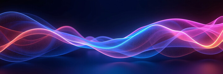 Abstract Background With Waves